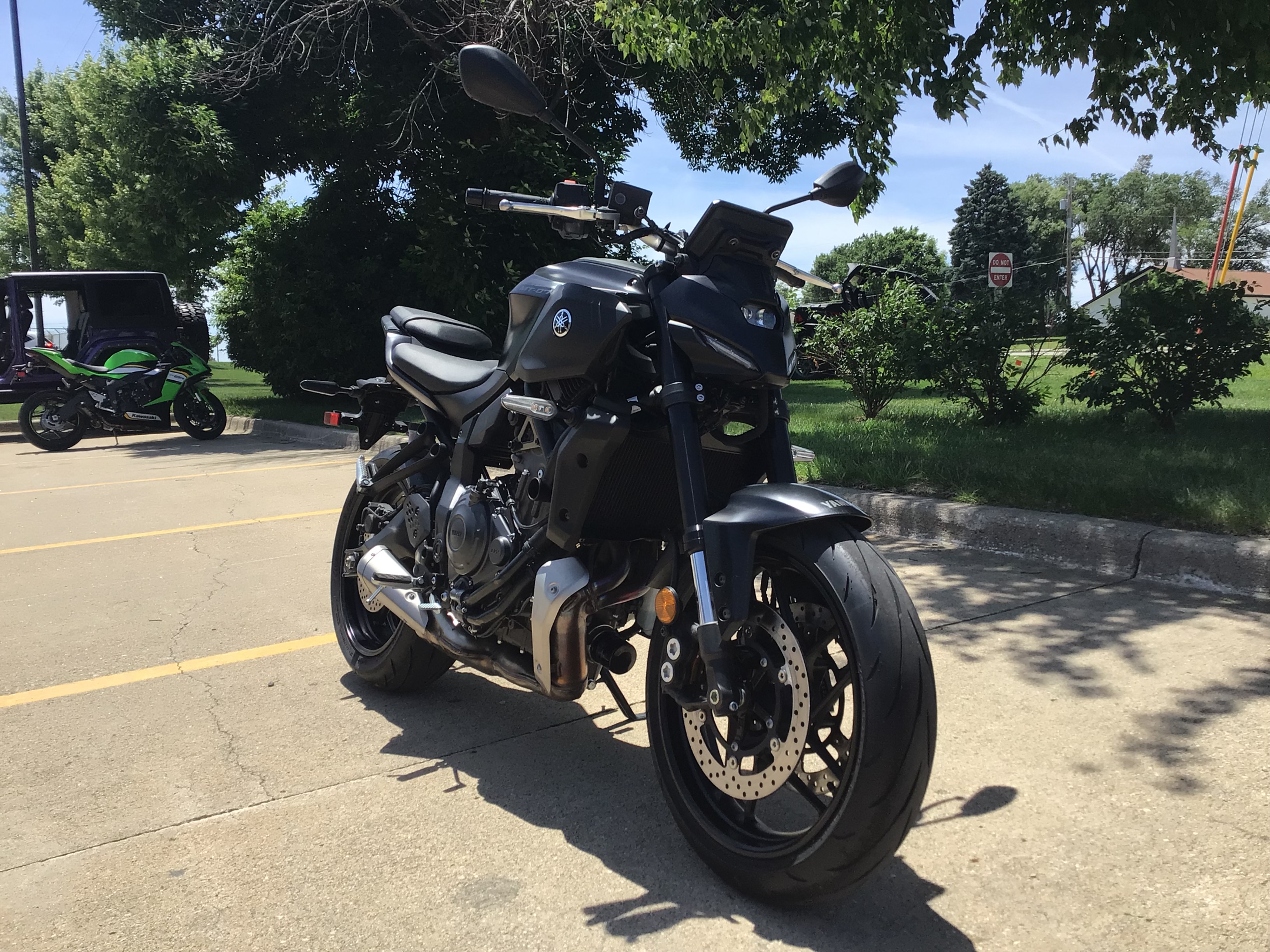 2025-Yamaha-MT-07-Matte-Charcoal-Black-19379 | Des Moines, IA
